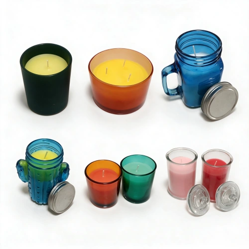 Wholesale scented jar candles with custom fragrance and private label options