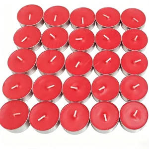 poured tea light candles
